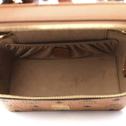 MCM Visetos Vanity Case Cognac 4 of 8