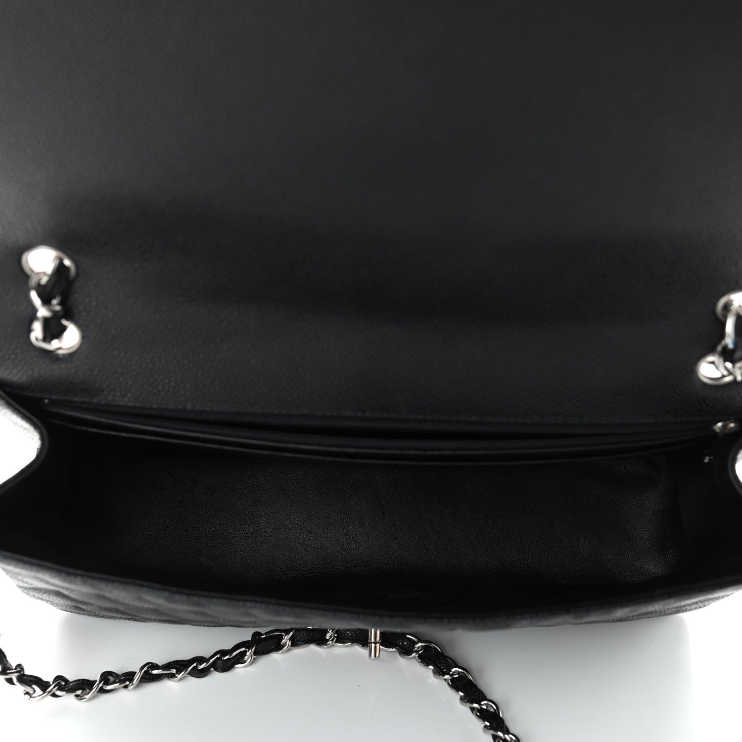 Chanel Caviar Quilted Maxi Single Flap Black 4 of 4