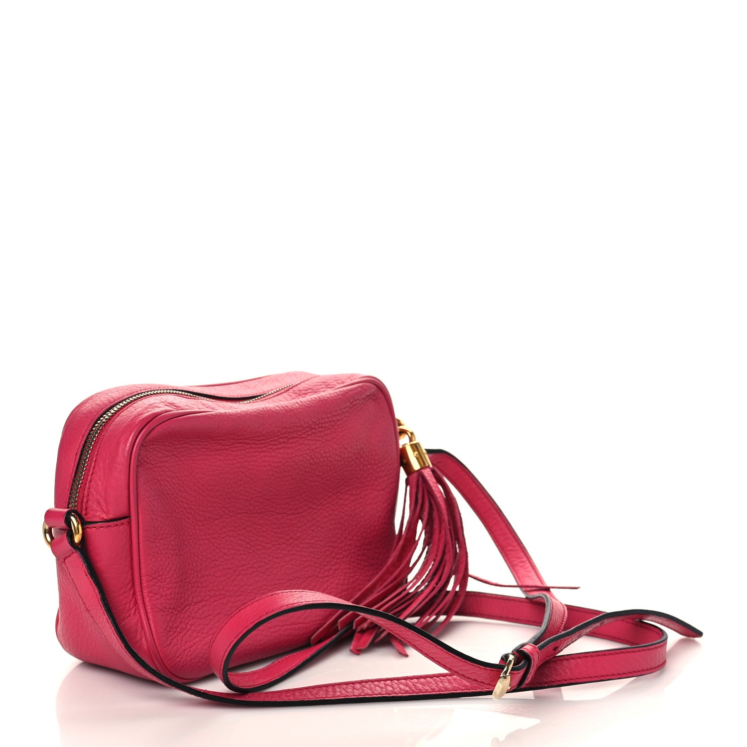 Gucci Pebbled Calfskin Small Soho Disco Bag Pink 2 of 6