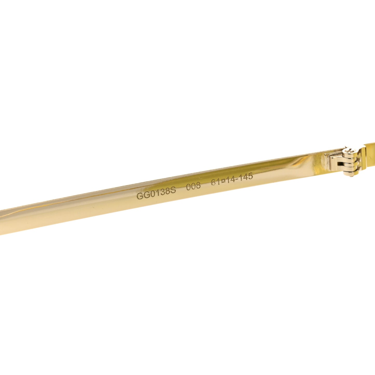 Aviator Sunglasses GG0138S Yellow