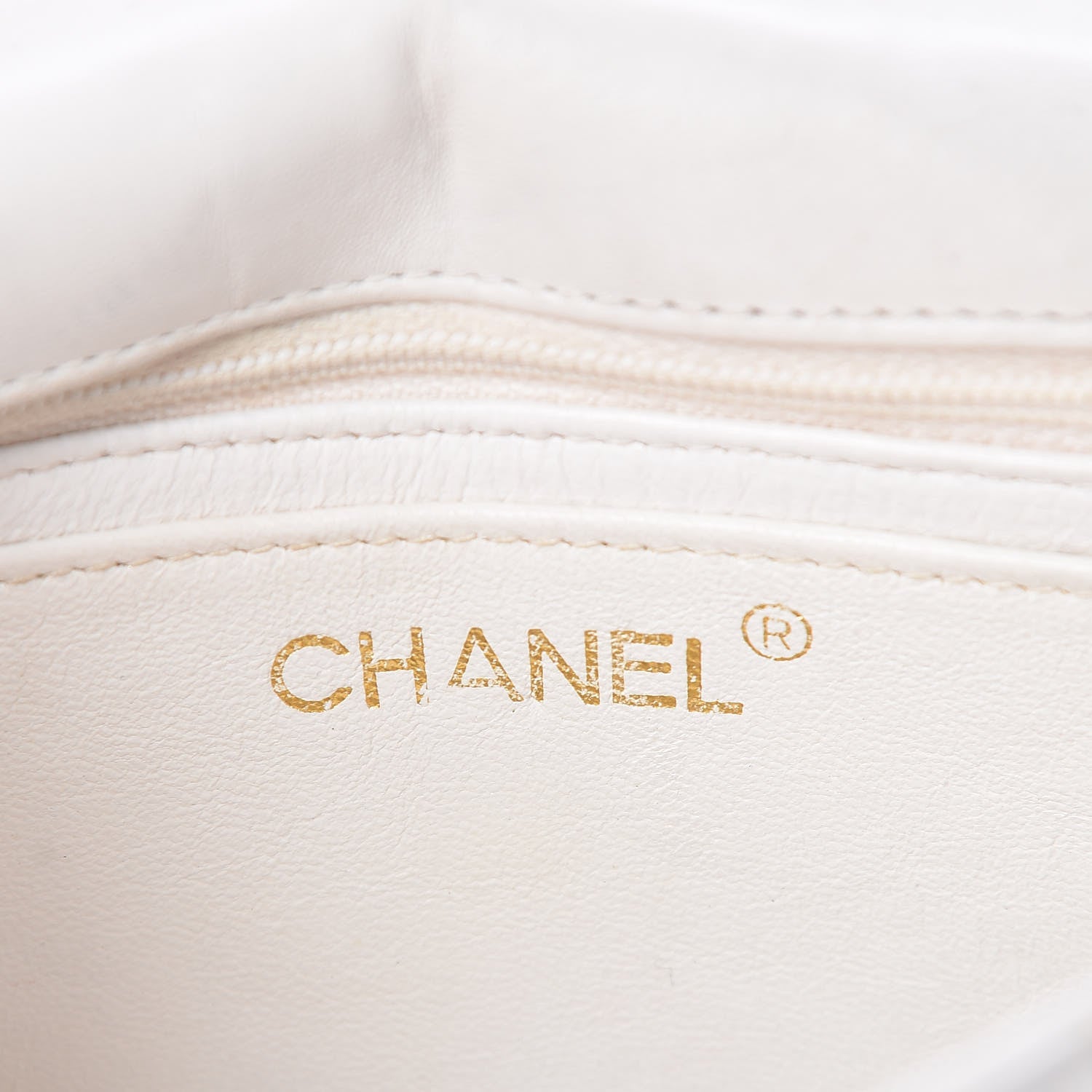 Chanel Lambskin Quilted Small Single Flap White 6 of 15