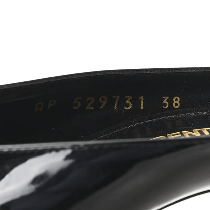 Saint Laurent Patent Calfskin Zoe 85 Pump 38 Black 9 of 10