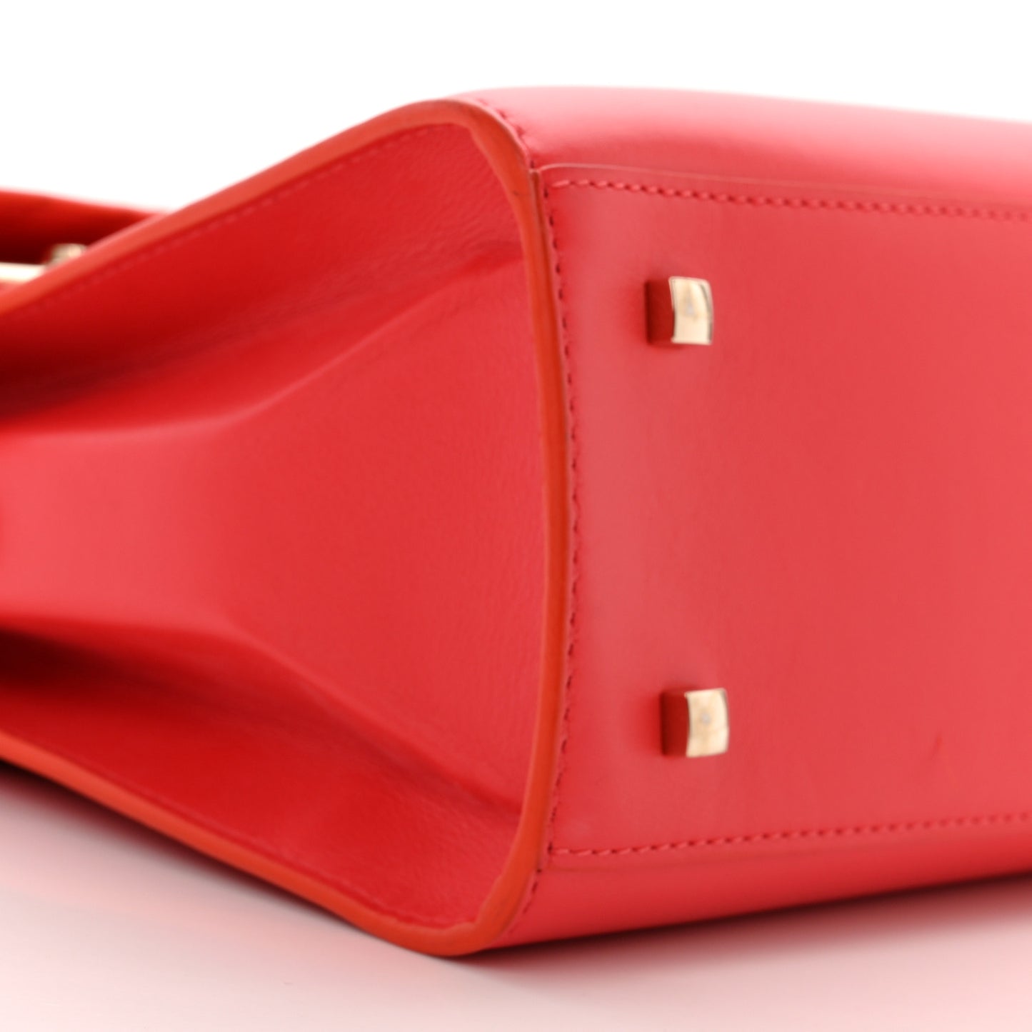 Calfskin MM Tempete Satchel Coral