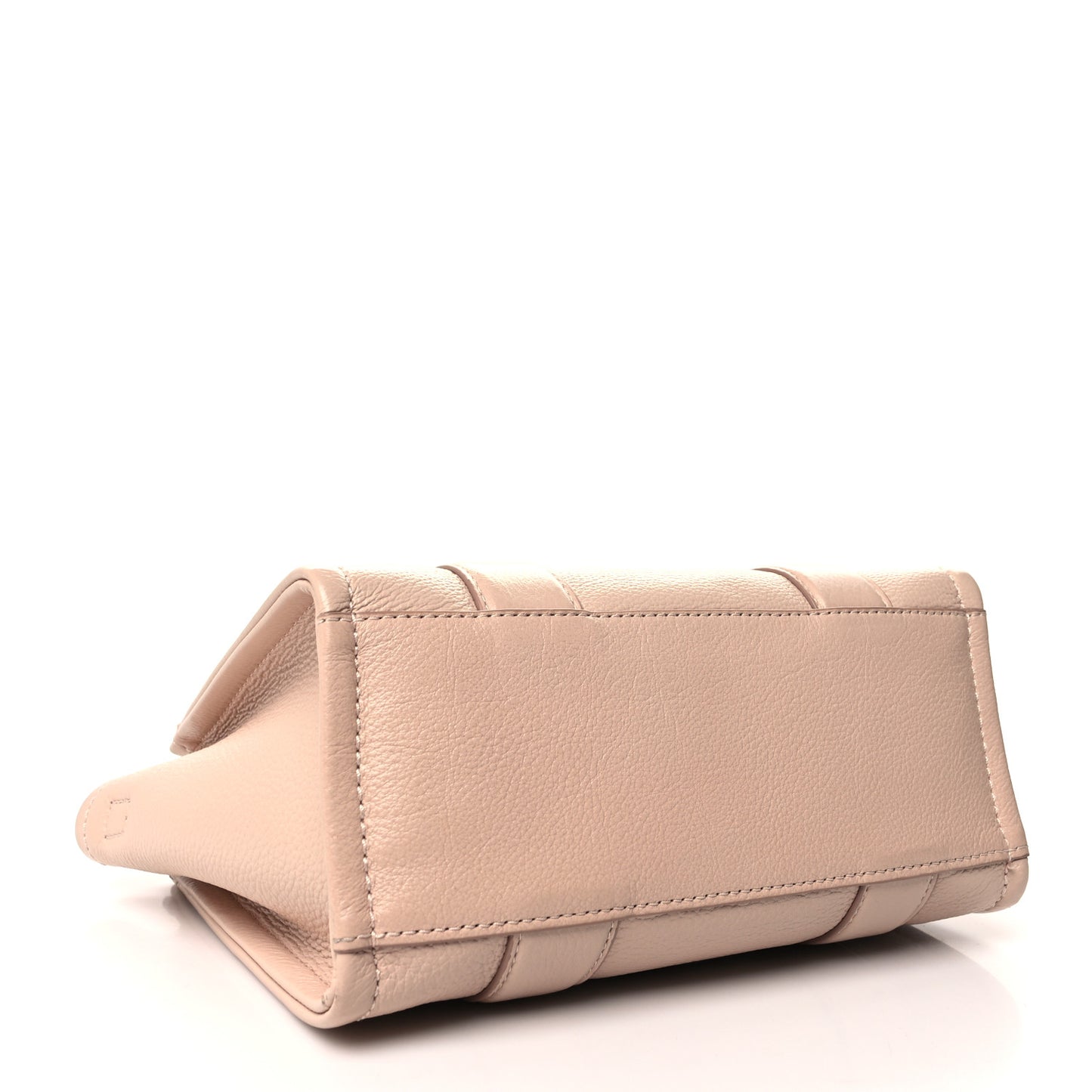 Grained Calfskin Small The Tote Bag Rose Dust