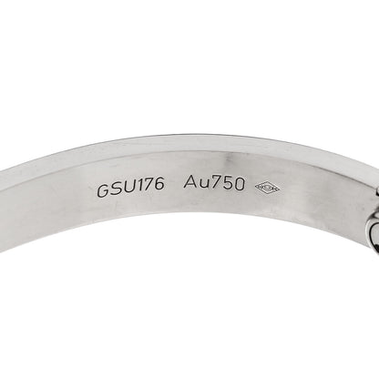 Cartier 18K White Gold LOVE Bracelet 17 6 of 9