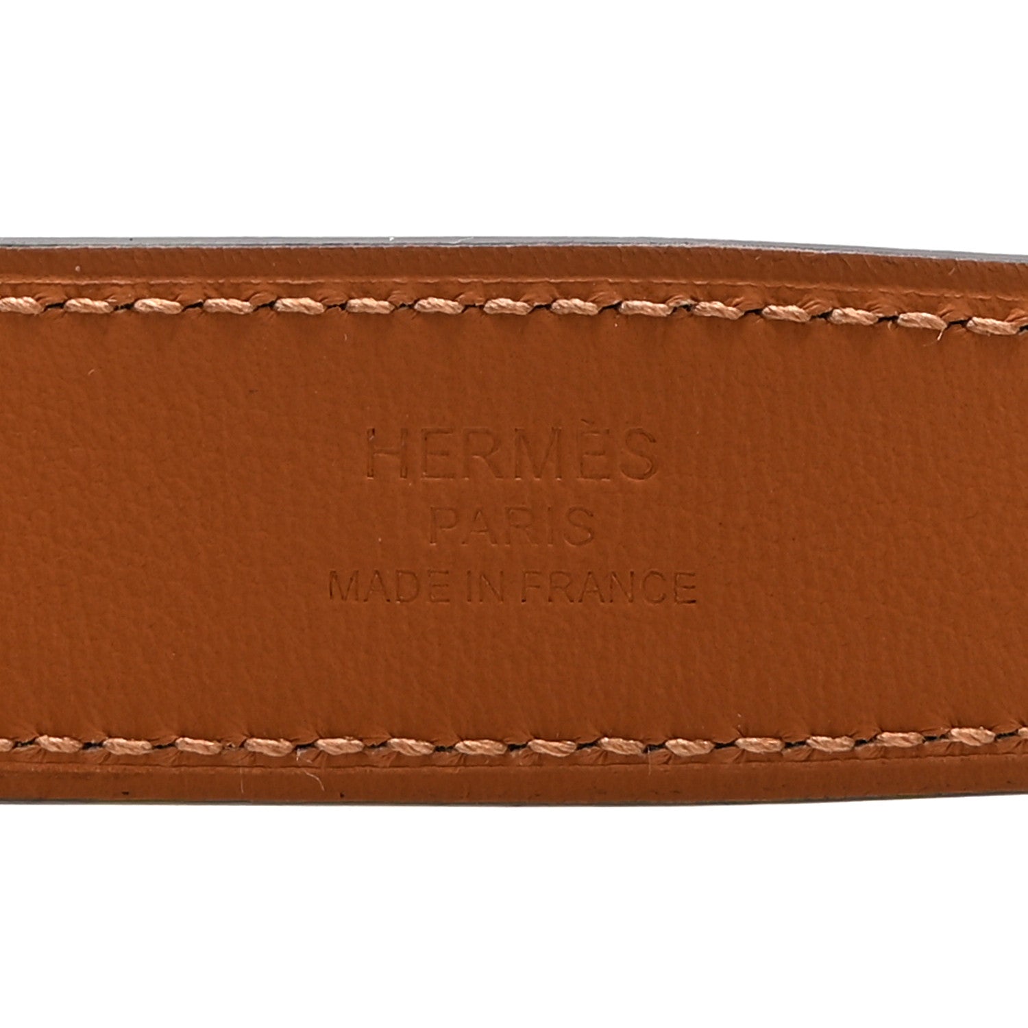 Hermes Madame Calfskin 24mm Regate Belt Gold 4 of 5
