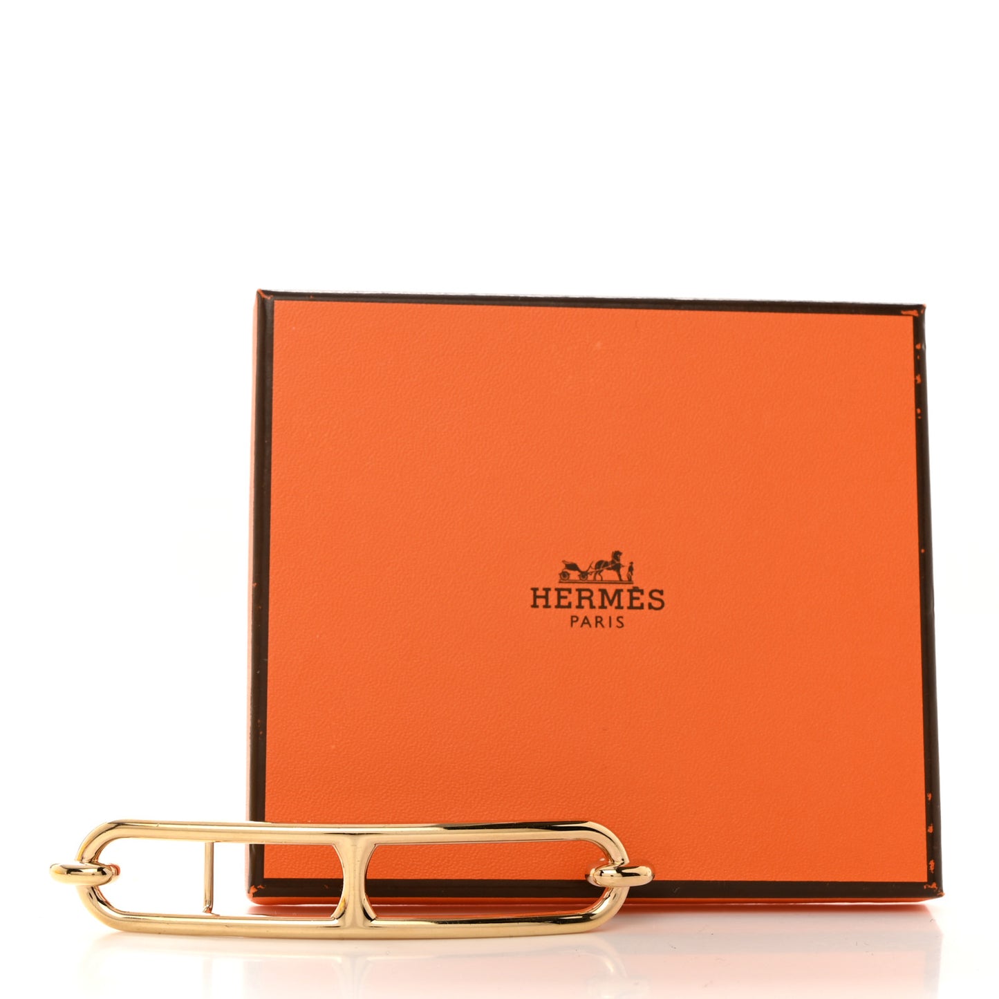 Permabrass Roulis Buckle Gold