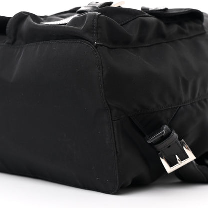 Prada Tessuto Nylon Saffiano Medium Backpack Black 10 of 13