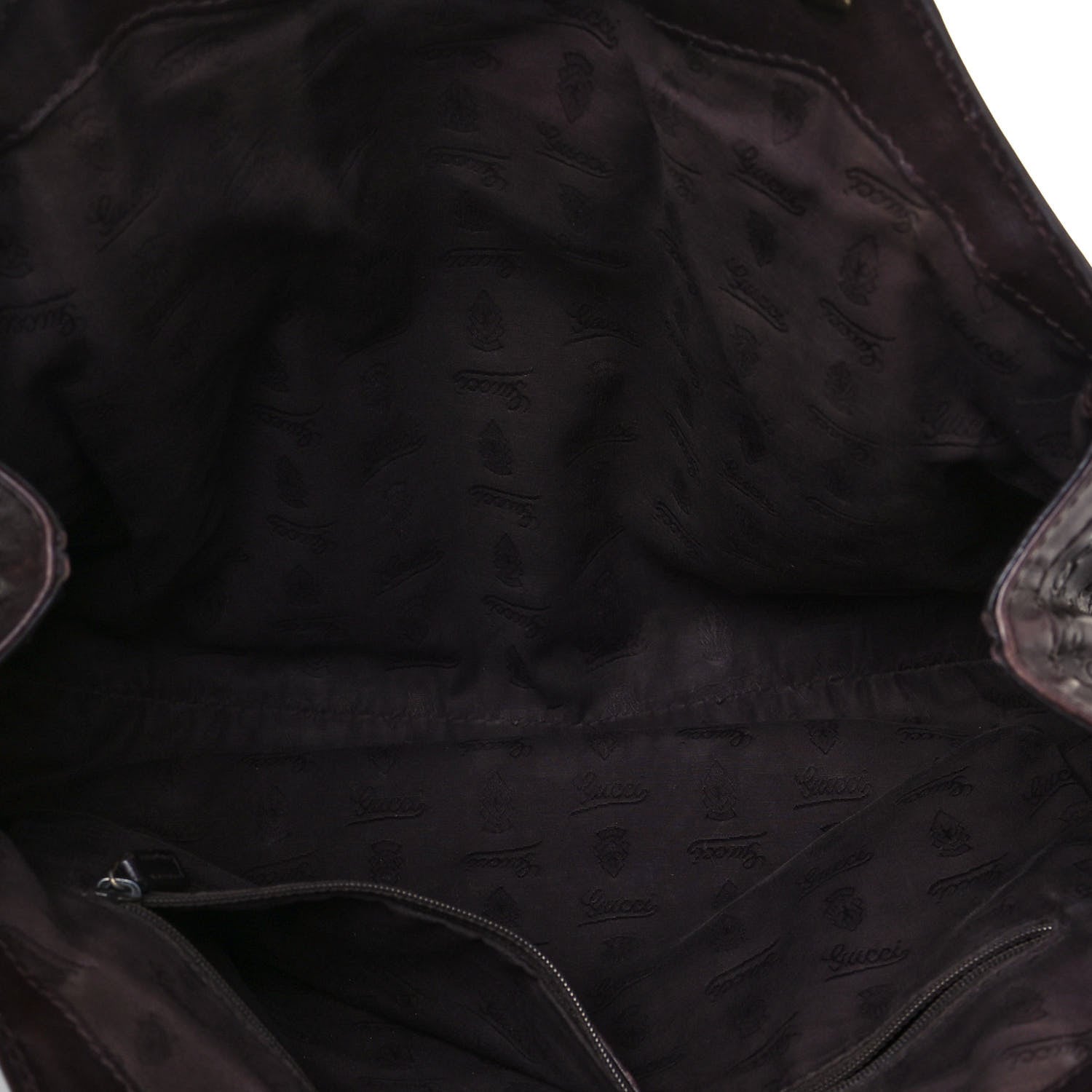 Gucci Guccissima Medium Sukey Tote Chocolate 5 of 17
