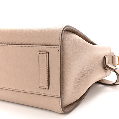 Tom Ford Grained Calfskin Small Padlock Top Handle Beige 8 of 8