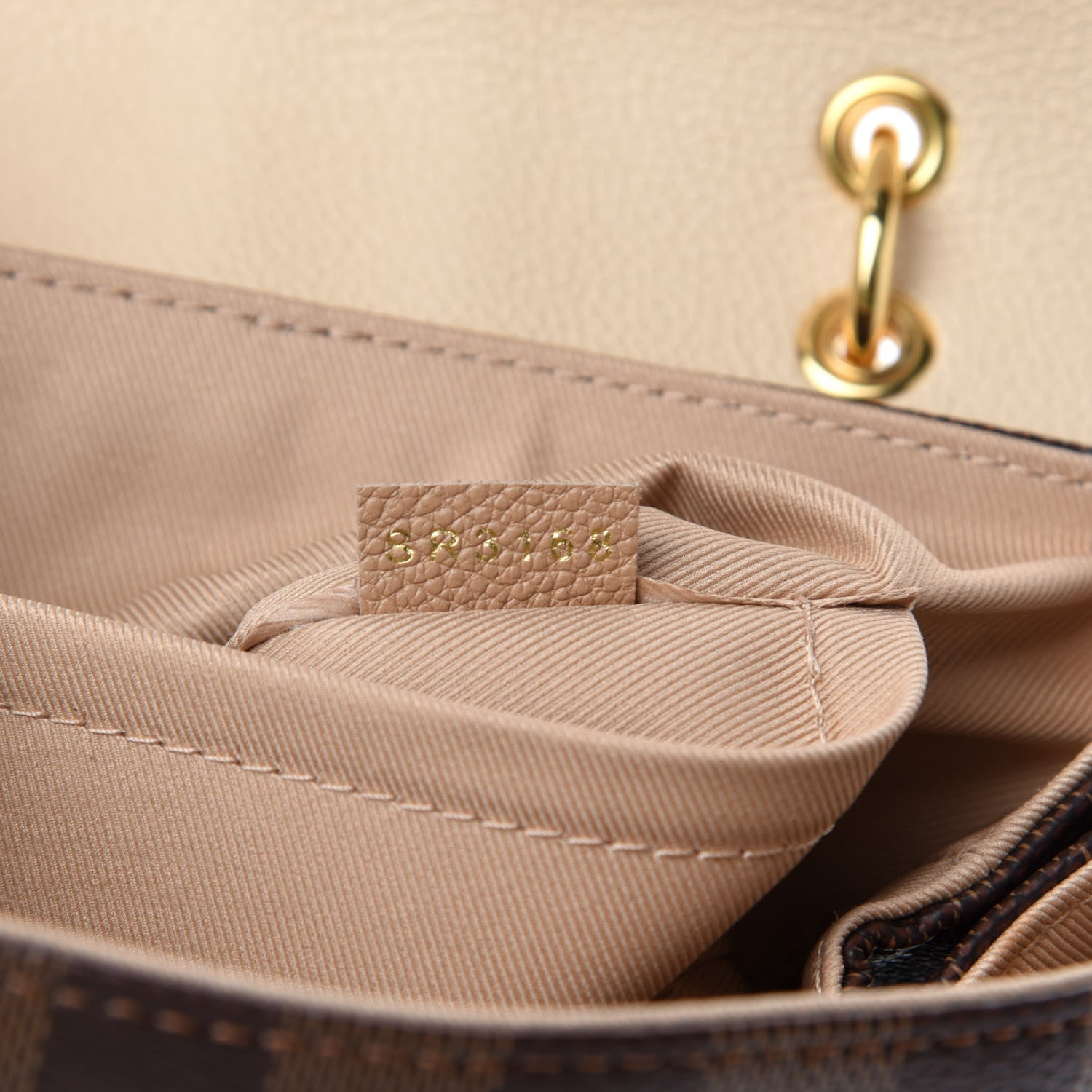 Louis Vuitton Damier Ebene Clapton Backpack Creme 9 of 10