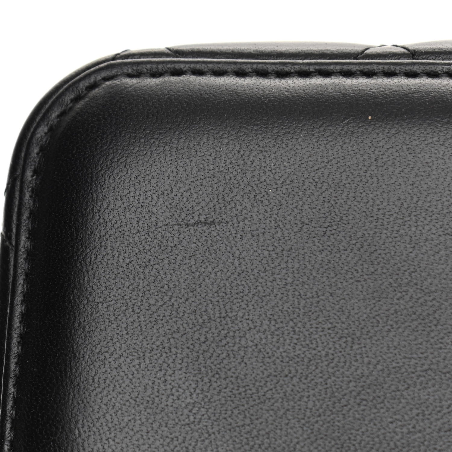 Chanel Lambskin Quilted Small Pearl Crush Vanity Case With Chain Black 15 of 15
