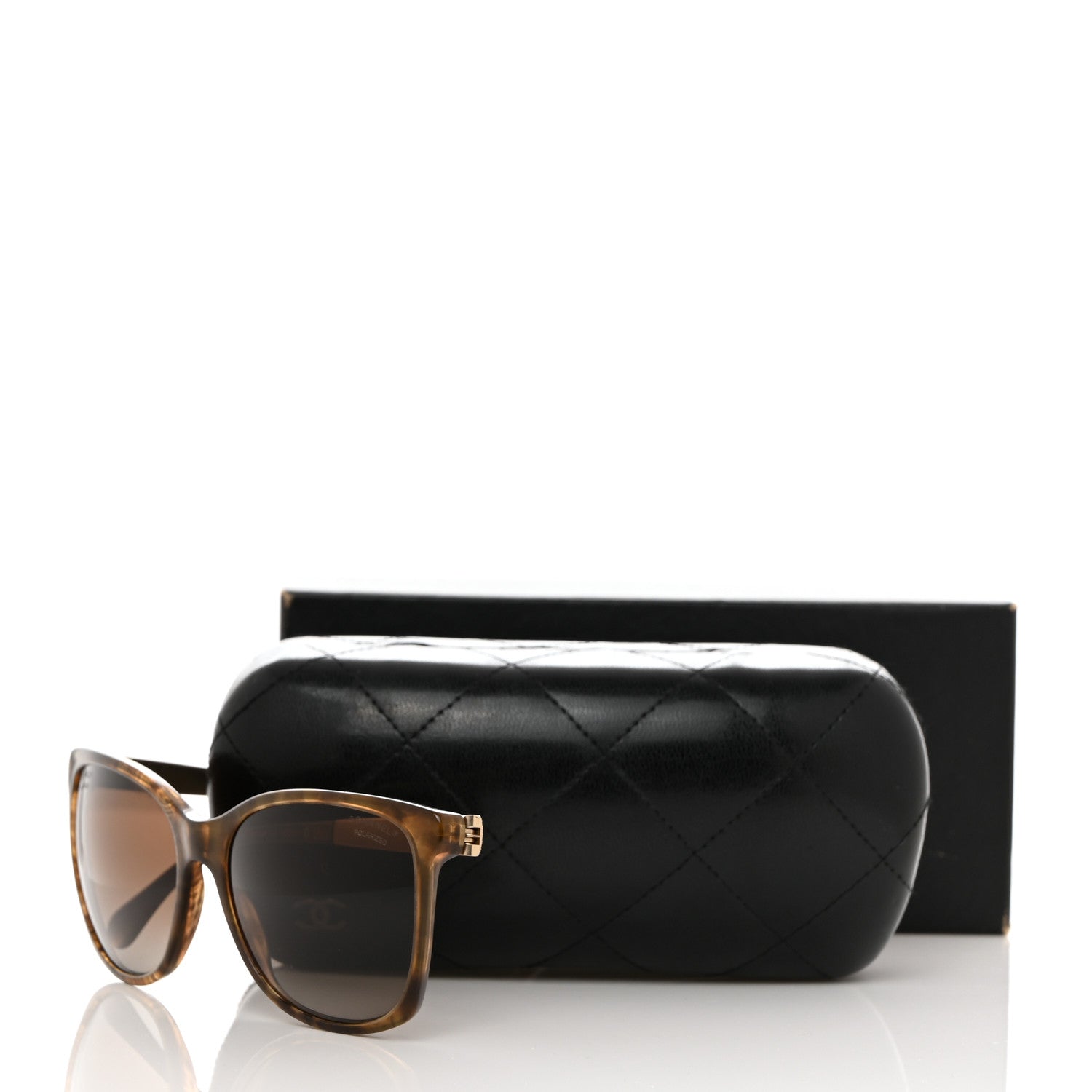 Chanel Square Signature Sunglasses 5348 Light Brown 9 of 9