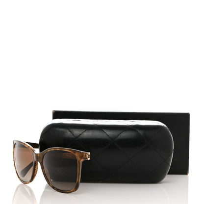 Chanel Square Signature Sunglasses 5348 Light Brown 9 of 9