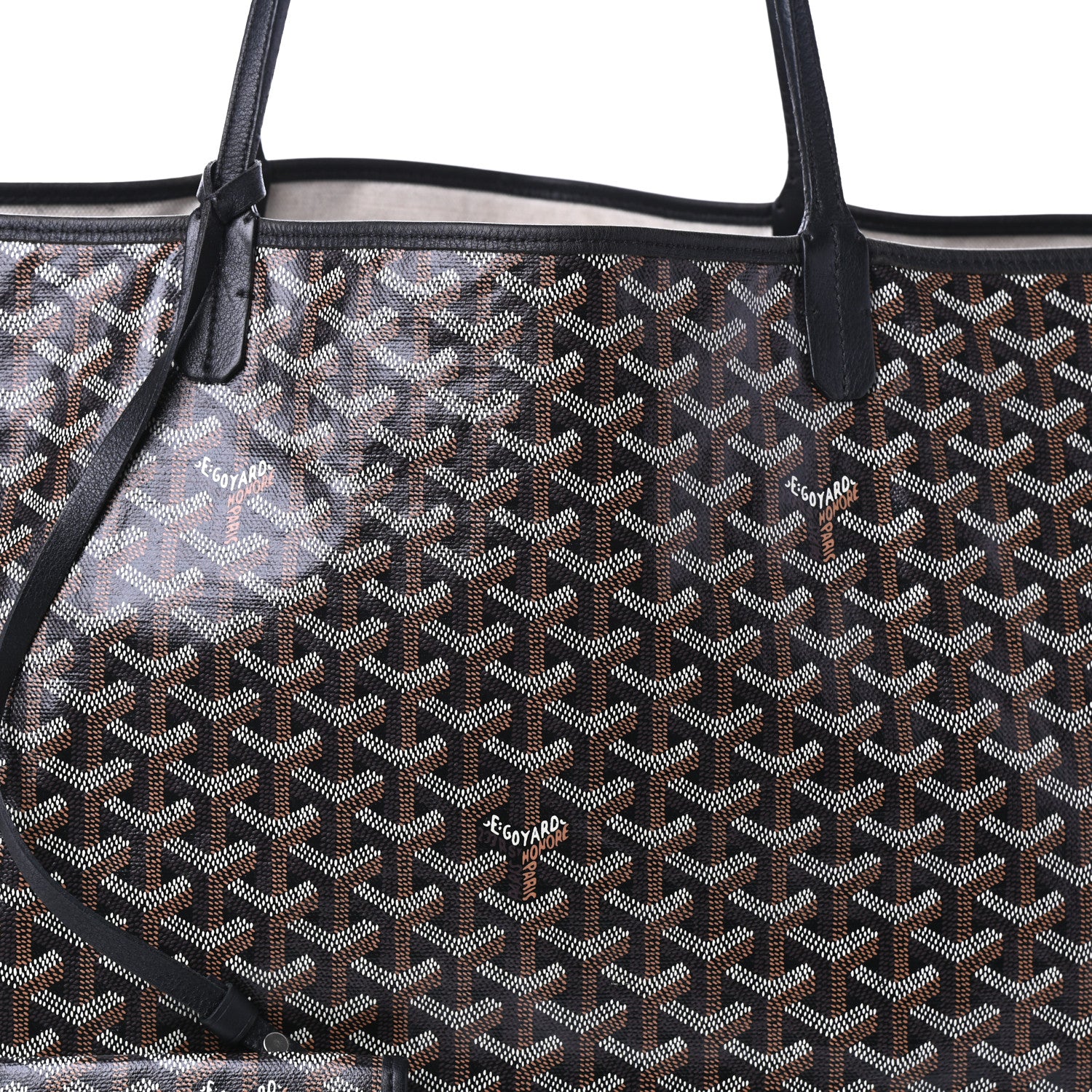 Goyard Goyardine Saint Louis GM Black 7 of 9
