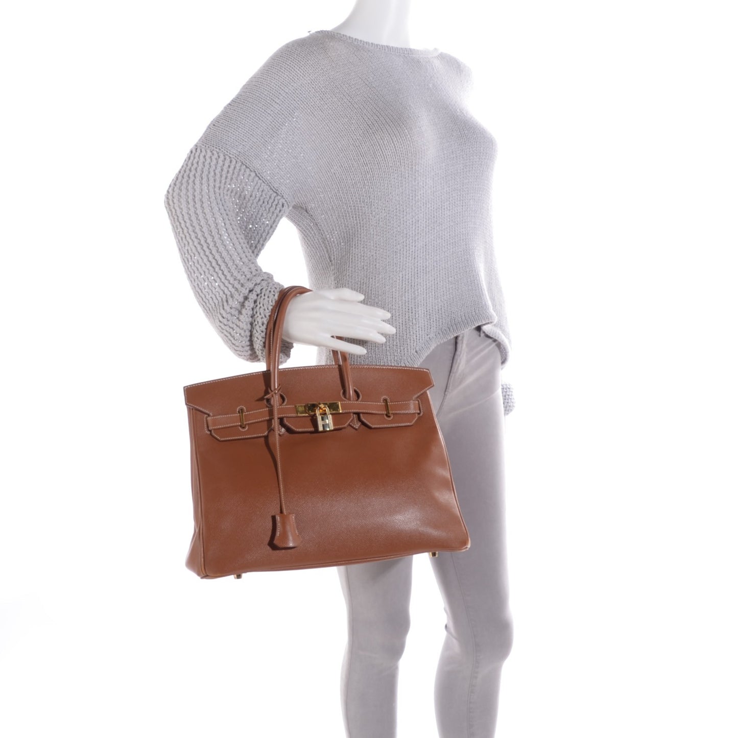 Courchevel Birkin 35 Gold