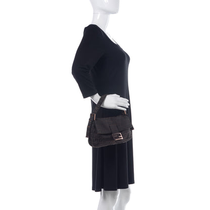 Fendi Zucchino Baguette Brown 2 of 10