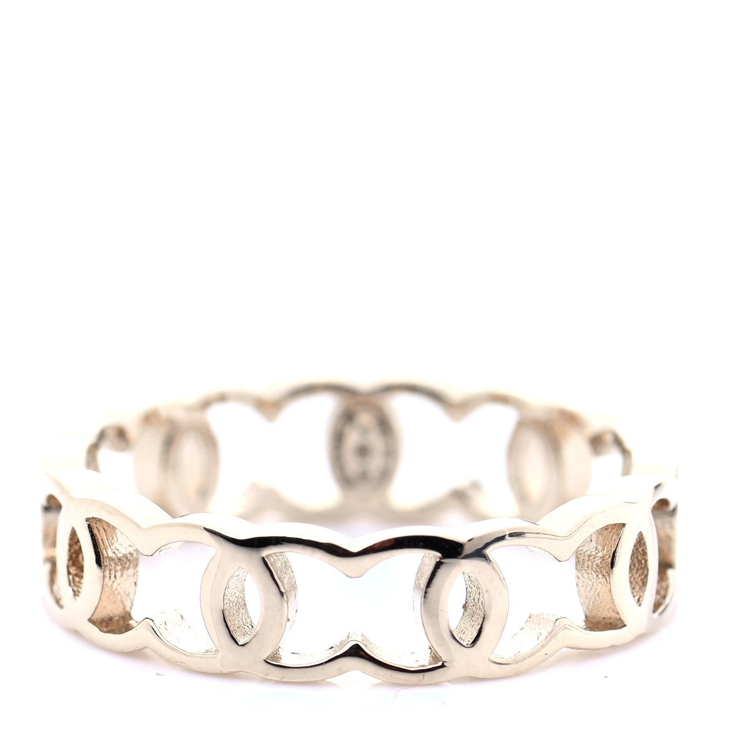 Chanel Metal CC Ring 6 52 Gold 1 of 3