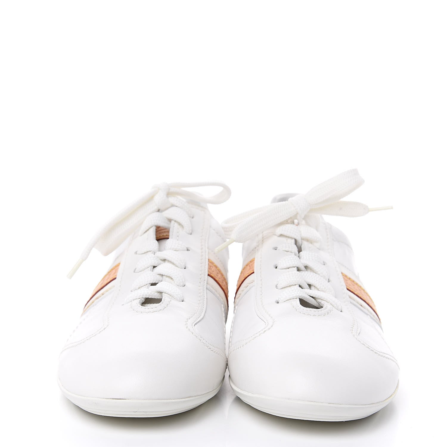 Louis Vuitton Calfskin Sneakers 39.5 White 2 of 9