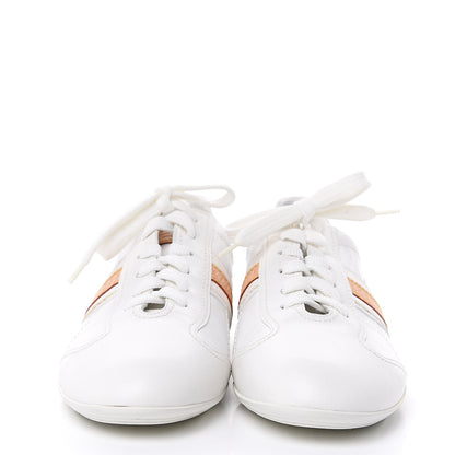 Louis Vuitton Calfskin Sneakers 39.5 White 2 of 9