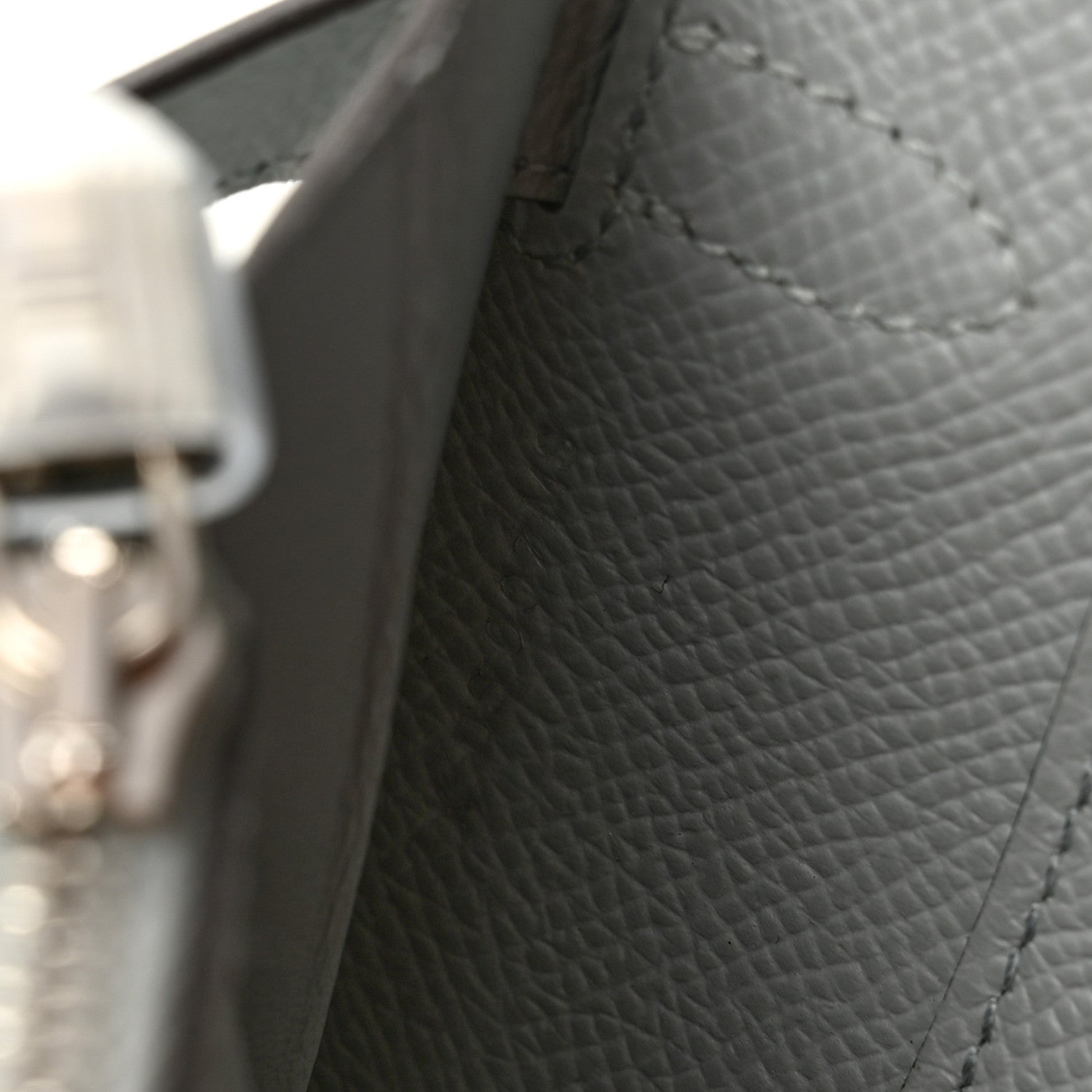Hermes Epsom Kelly Wallet To Go Gris Pantin 7 of 10
