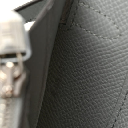 Hermes Epsom Kelly Wallet To Go Gris Pantin 7 of 10