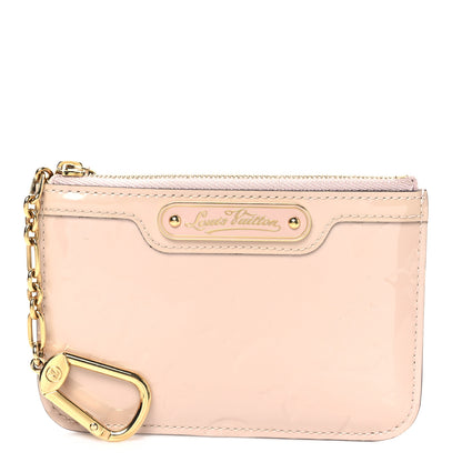 Louis Vuitton Vernis Key Pouch Rose Ballerine 1 of 11