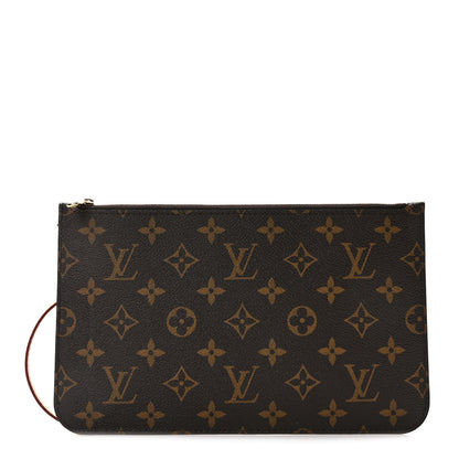 Louis Vuitton Monogram Neverfull MM GM Pochette 1 of 8
