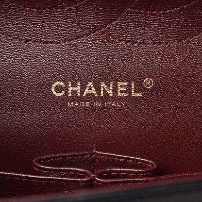 Chanel Lambskin Quilted Jumbo Double Flap Black 8 of 10