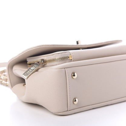Chanel Caviar Quilted Medium Business Affinity Flap Light Beige 6 of 12