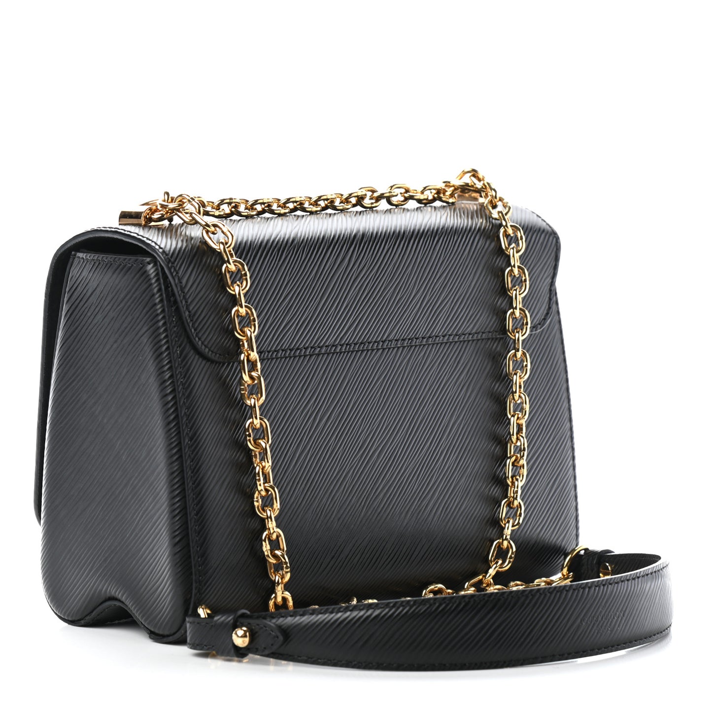 Epi Twist Shoulder Bag MM Black