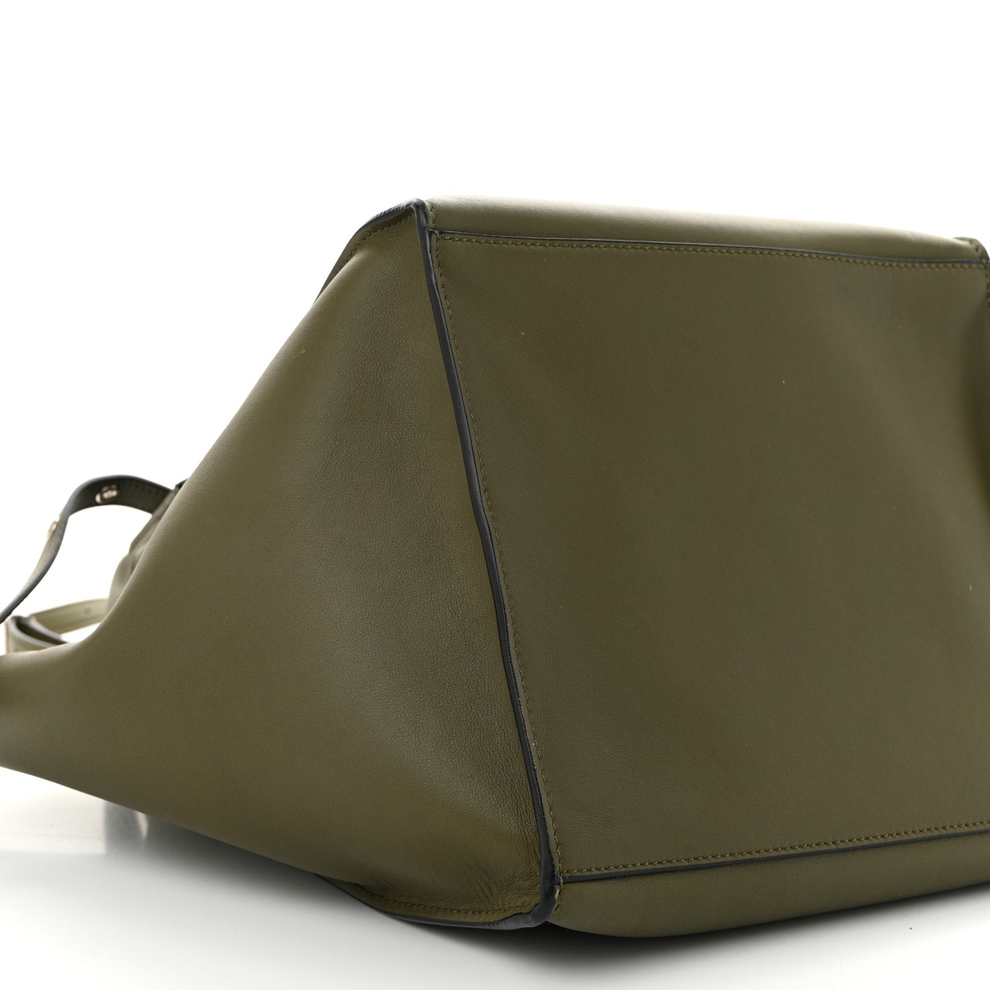 Smooth Calfskin Small Big Bag Army Green