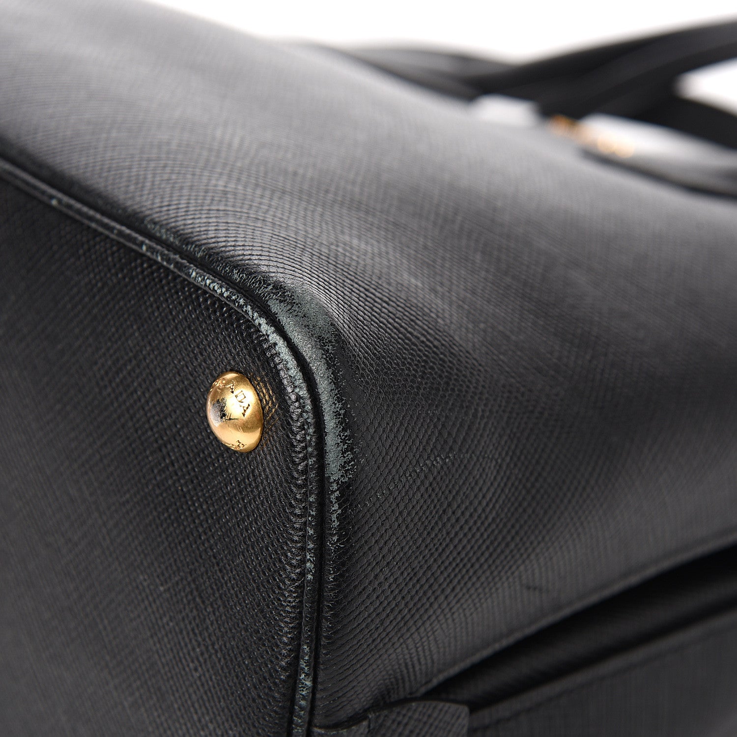 Prada Saffiano Lux Open Promenade Tote Black 8 of 11
