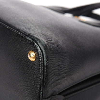 Prada Saffiano Lux Open Promenade Tote Black 8 of 11
