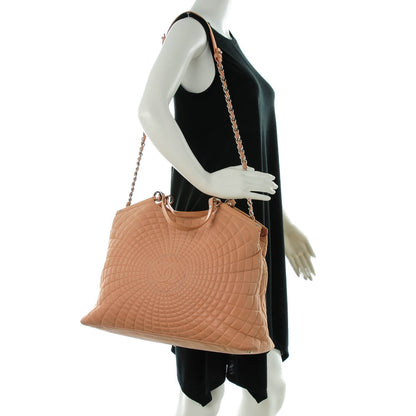 Chanel Iridescent Calfskin Large Sea Hit Tote Pink 2 of 7