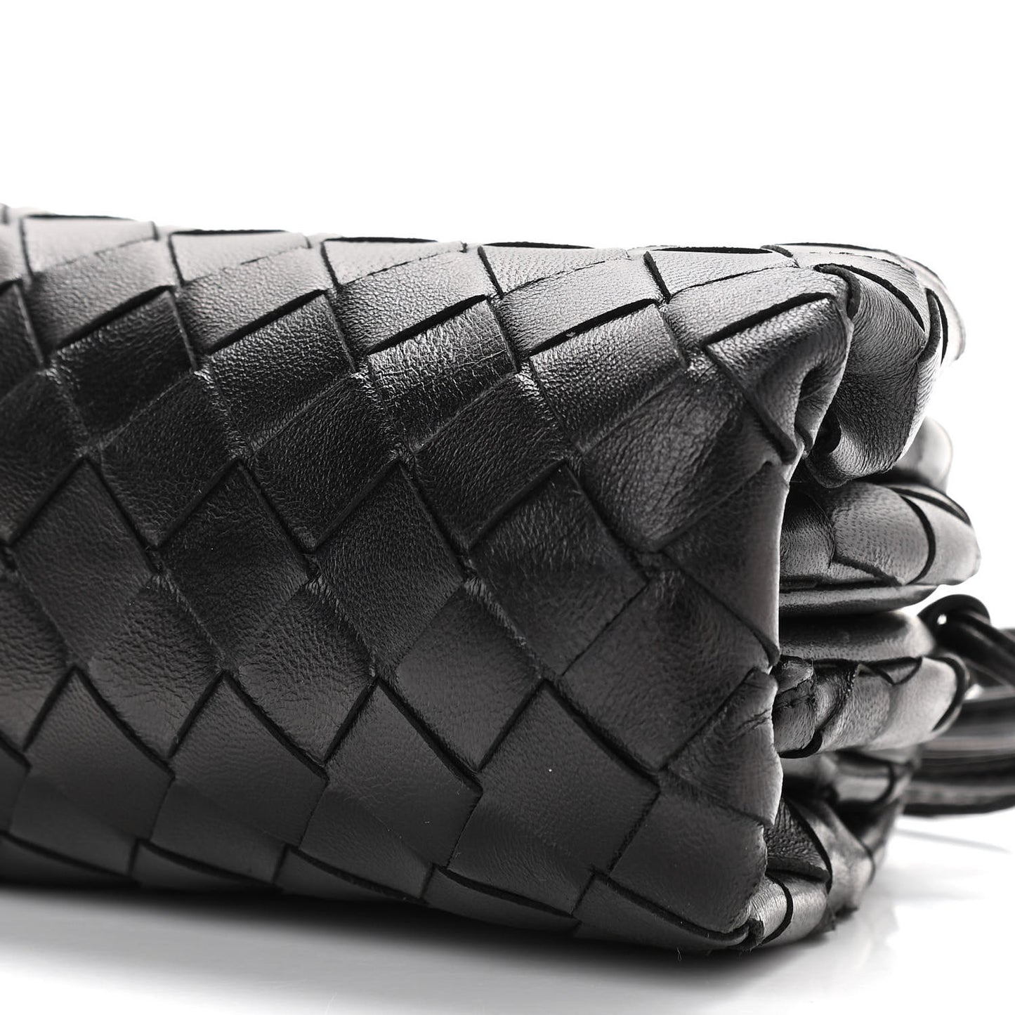Nappa Intrecciato The Mini Pouch Black