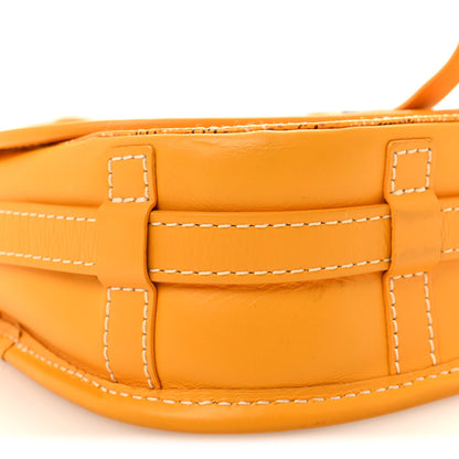 Goyard Goyardine Belvedere II PM Messenger Bag Yellow 8 of 9