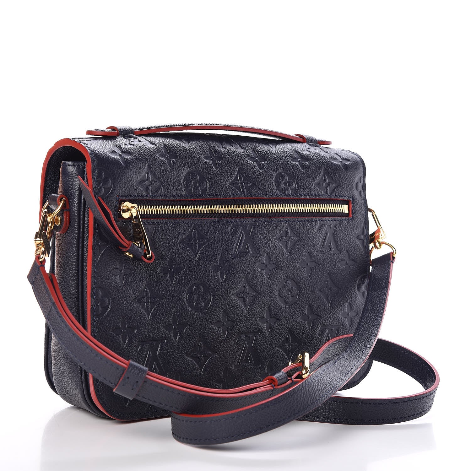 Louis Vuitton Empreinte Pochette Metis Marine Rouge 3 of 10