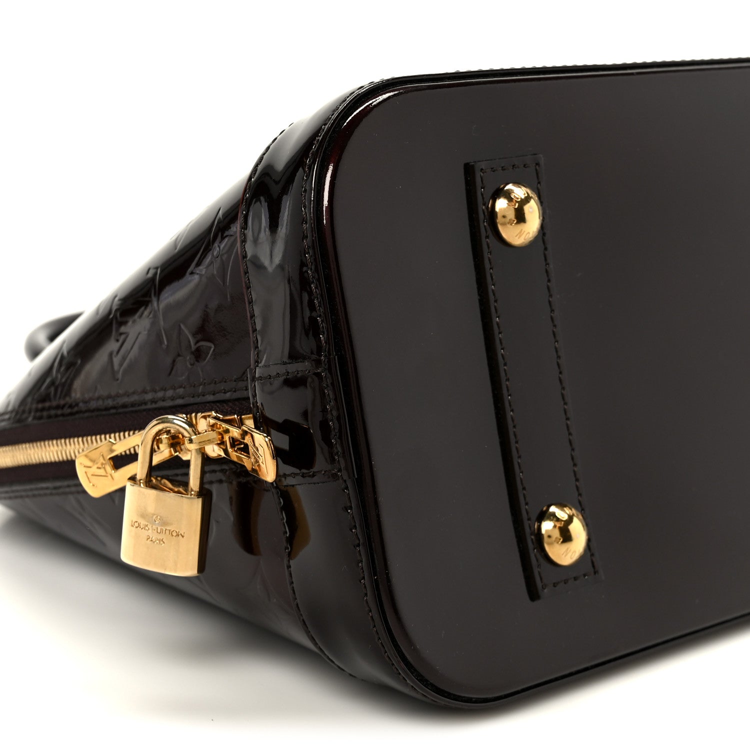 Louis Vuitton Vernis Alma PM Amarante 8 of 9