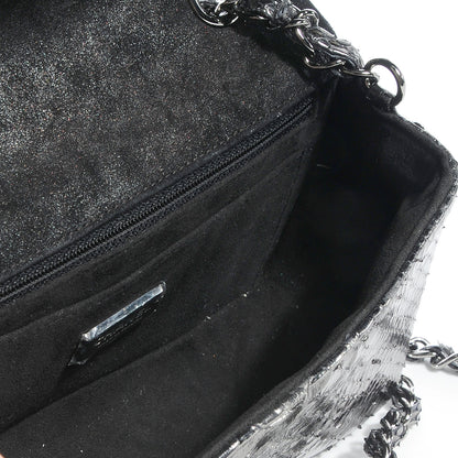 Chanel Metallic Python Mini Rectangular Flap Bag 6 of 8