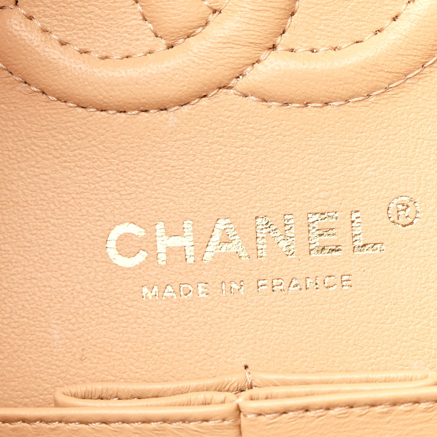 Chanel Lambskin Quilted Small Double Flap Beige 6 of 11