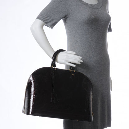 Louis Vuitton Vernis Alma GM Amarante 2 of 7