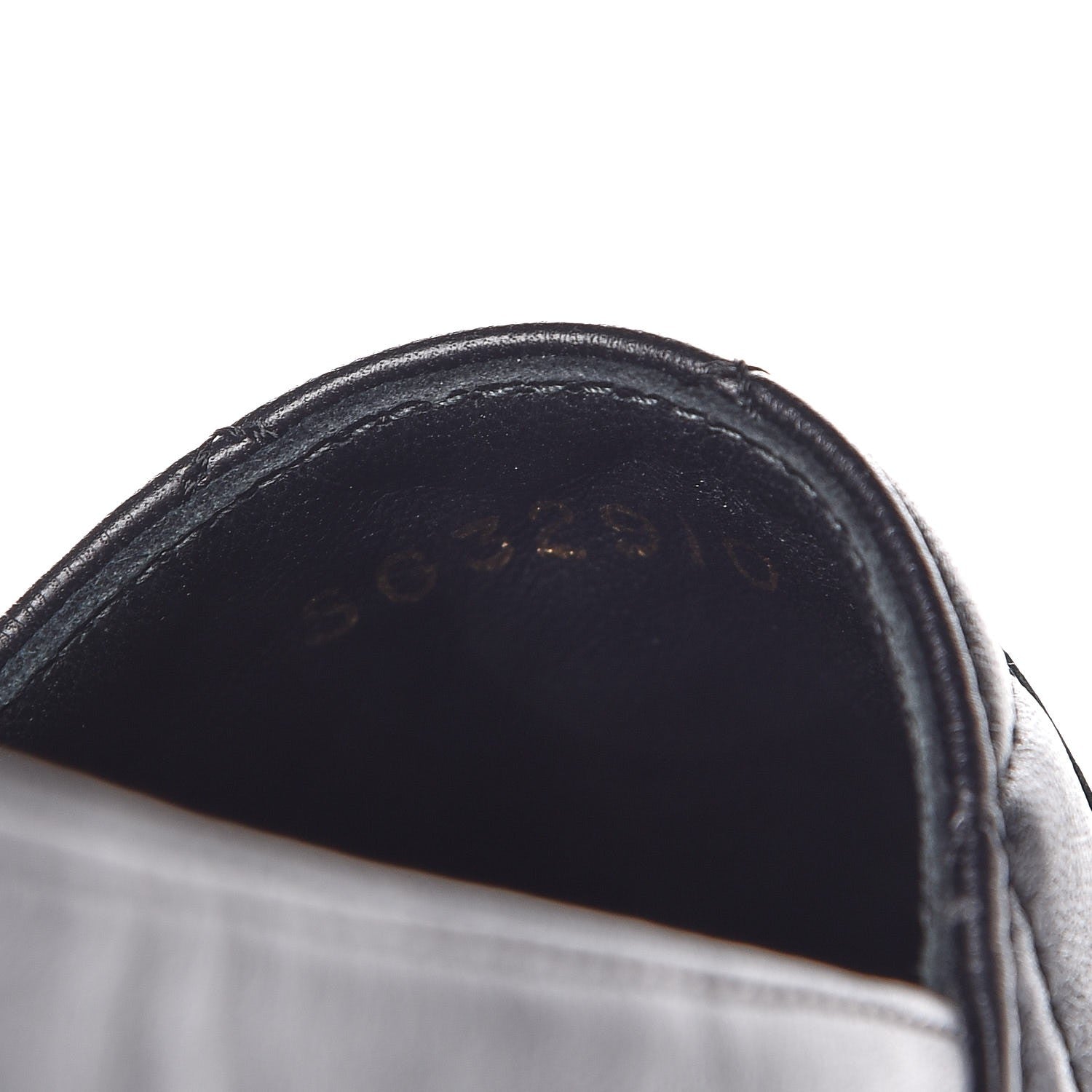 Chanel Lambskin Quilted CC Espadrilles 38 Black 9 of 11