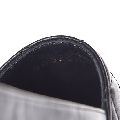 Chanel Lambskin Quilted CC Espadrilles 38 Black 9 of 11