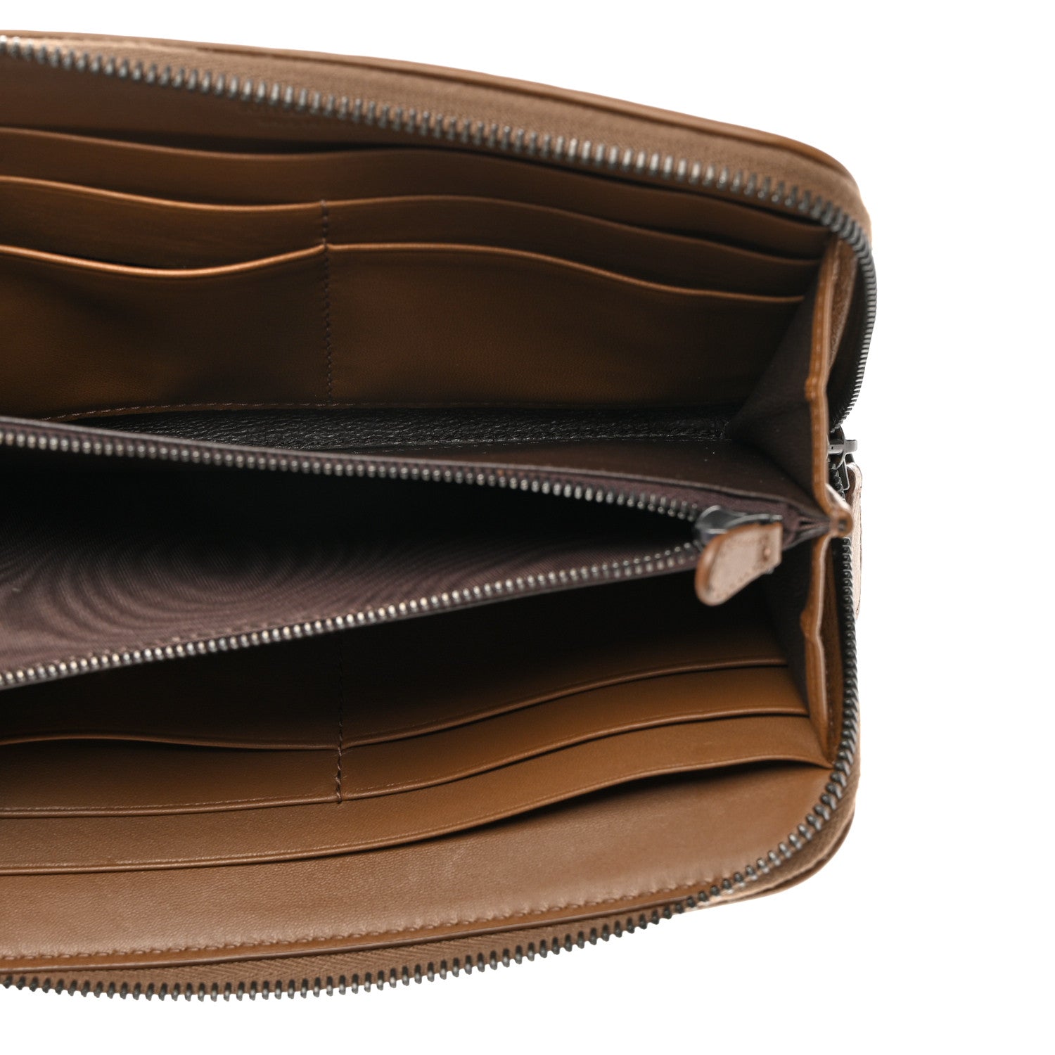 Bottega Veneta Nappa Intrecciato Zip Around Wallet Edoardo 5 of 9