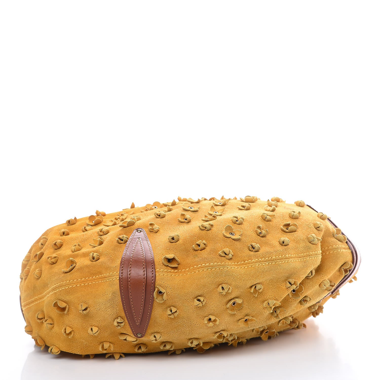 Louis Vuitton Suede Mahina Fleurs Onatah GM Maize 4 of 20