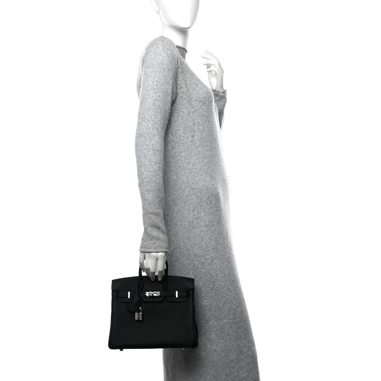 Hermes Togo Birkin 25 Black 2 of 11