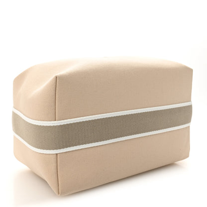 Hermes Canvas Large Bride-A-Brac Pouch Natural 4 of 9