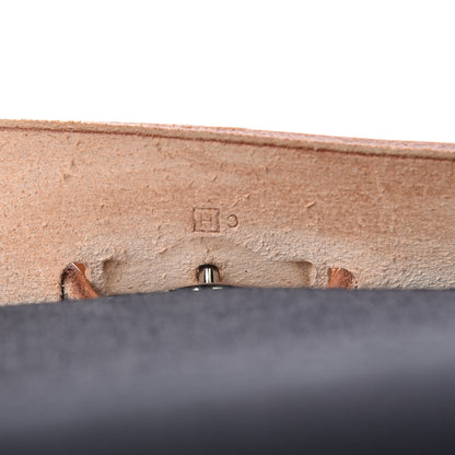 Hermes Toile Vache Calfskin Herbag PM 30 Black Natural 6 of 15