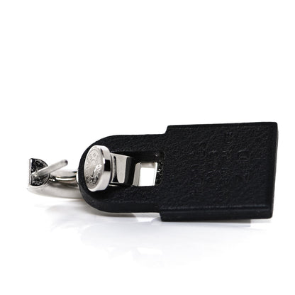 Hermes Palladium Swift O'Kelly Earrings Black 4 of 5